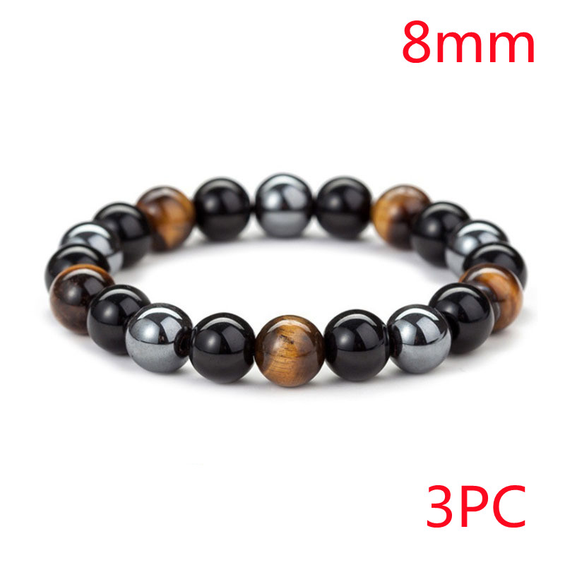 Cinturón de Piedra de Ojo de Tigre Material Natural — imagen 31