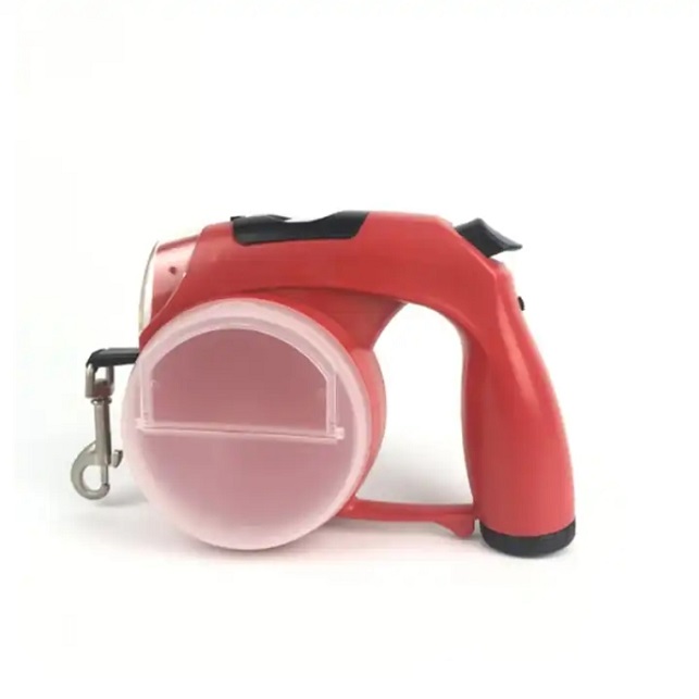 5 In 1 Multifunctional Dog Leash And Collar Custom Waterproof Automatic Led Retractable Dog Leash Poop Bag — image 7