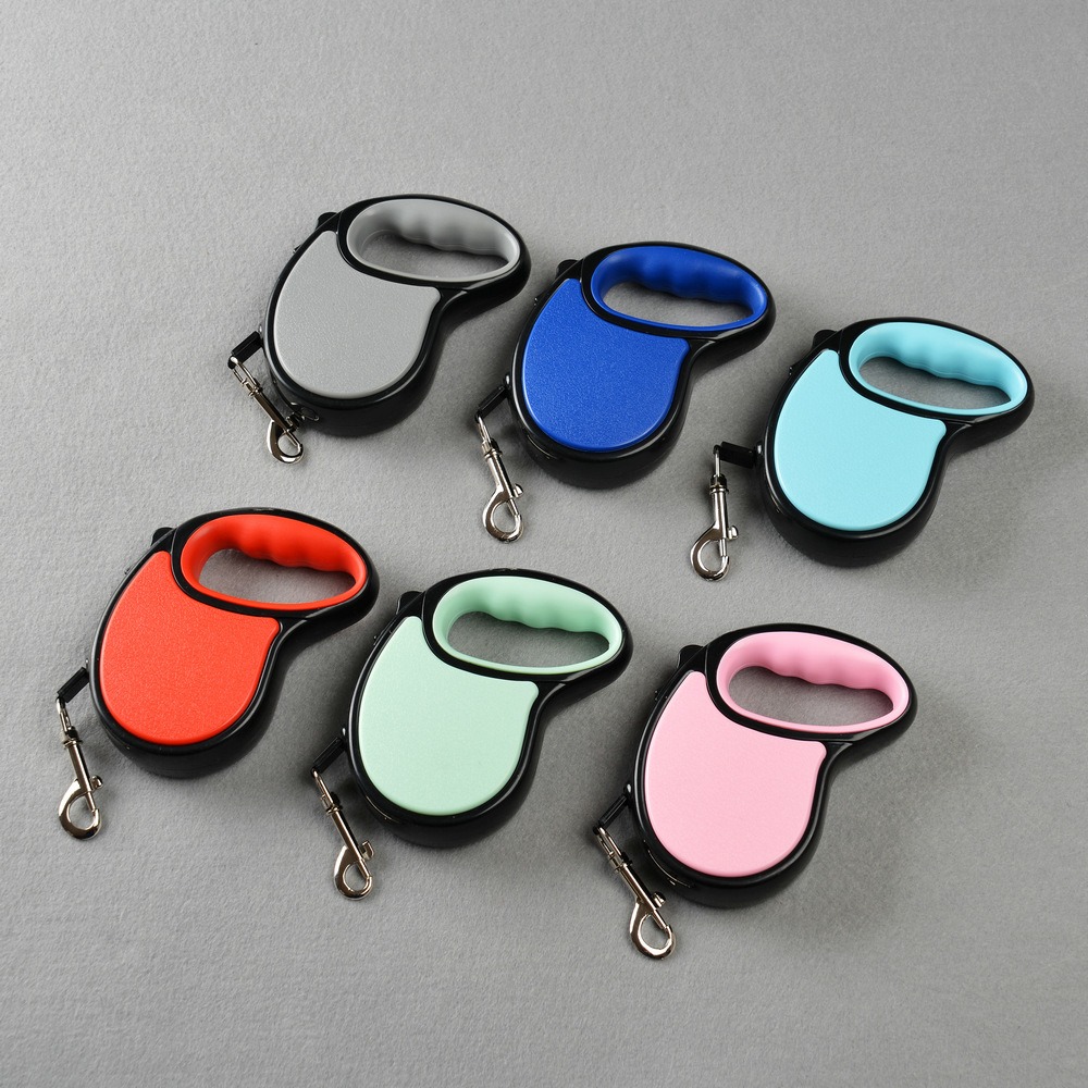 New Automatic Retractable Traction Rope Leash Pet Candy-Colored Dog Walking Rope Small And Medium-Sized Dog And Cat Chain — image 2