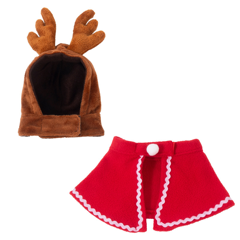 Pet Cat Dog Hat Headwear Christmas Scarf Cloak Transformation Cloak Christmas Pet Clothes — image 5