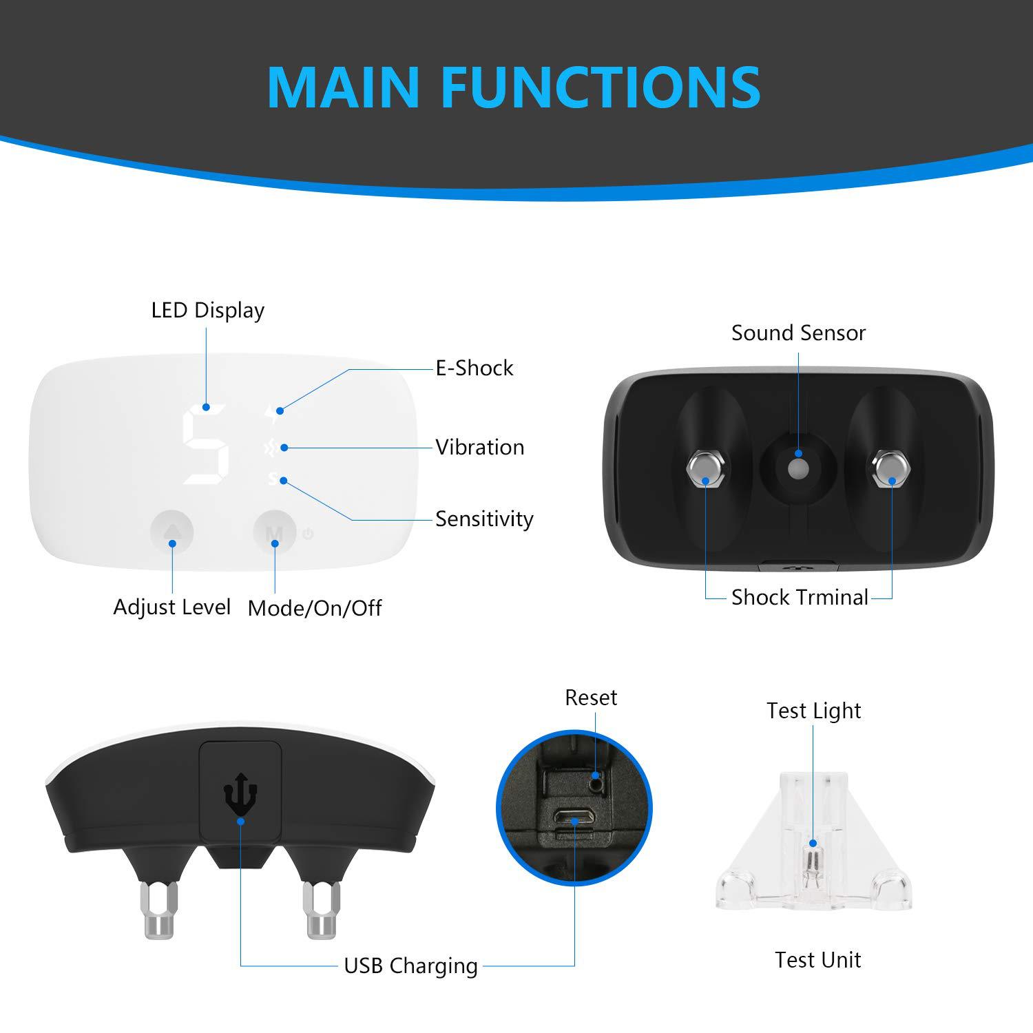Touch Automatic Bark-stopping Device, Dog Trainer, Pet Products for Preventing Dogs From Barking — image 2