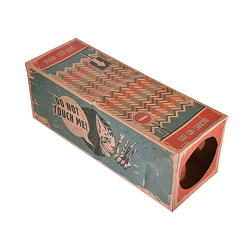 Kraft Paper Cat Nest Tent Cat Toy Tunnel — image 1