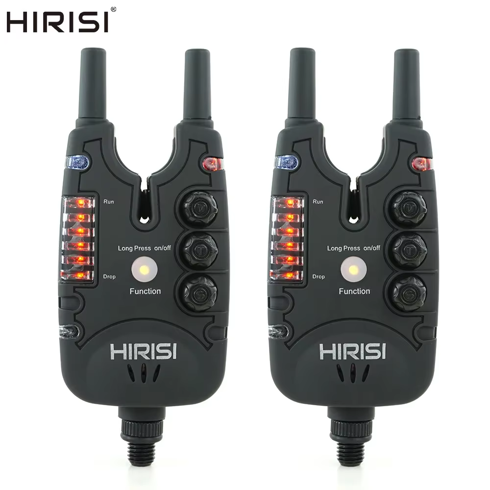 Alertas de Mordida para Pescar Carpa Hirisi con LED, Ajuste de Volumen, Tono y Sensibilidad B150 — imagen 2