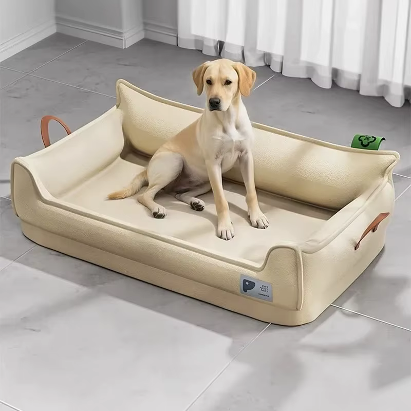 Pet Beds for Dogs Bed Big Pets Supplies Animals Dog Accessories Large Sofa Kennel House Indoor Washable Medium Doggie Kennels So — image 1