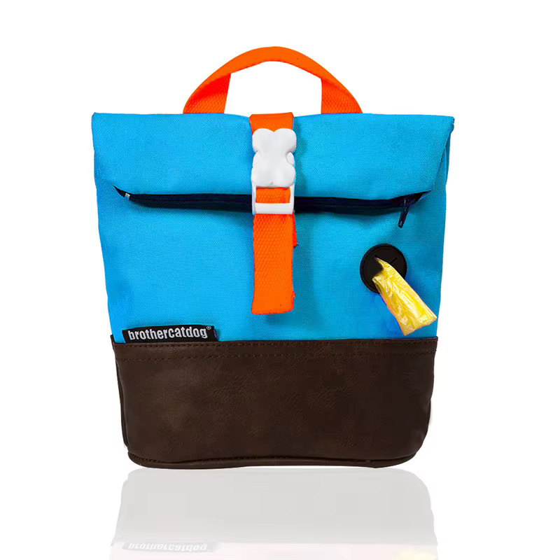 Mochila para Perros - Arnesón Respirable Ajustable con Bolsa de Comida para Cachorros y Puppies — imagen 8