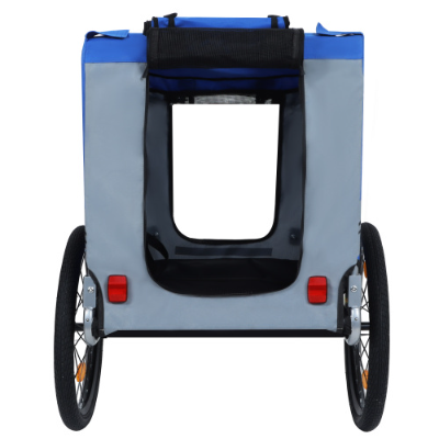 Large Folding Bike Trailer For Dogs 120LB Capacity All-Terrain Pet Carrier, Durable Steel Frame For Cycling, Jogging, Camping Outdoor Adventures — imagen 6