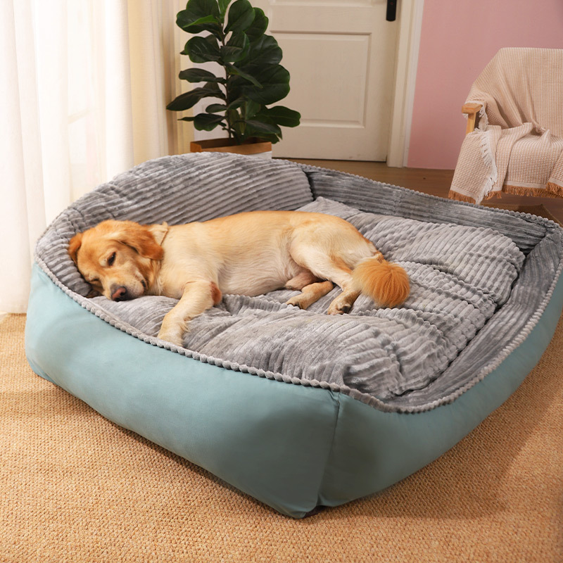 Dog House Large Dog Winter Warm Pet Mat Golden Hair Pet Winter Sofa Dog Cushion Four Seasons Universal Dog Bed — image 2