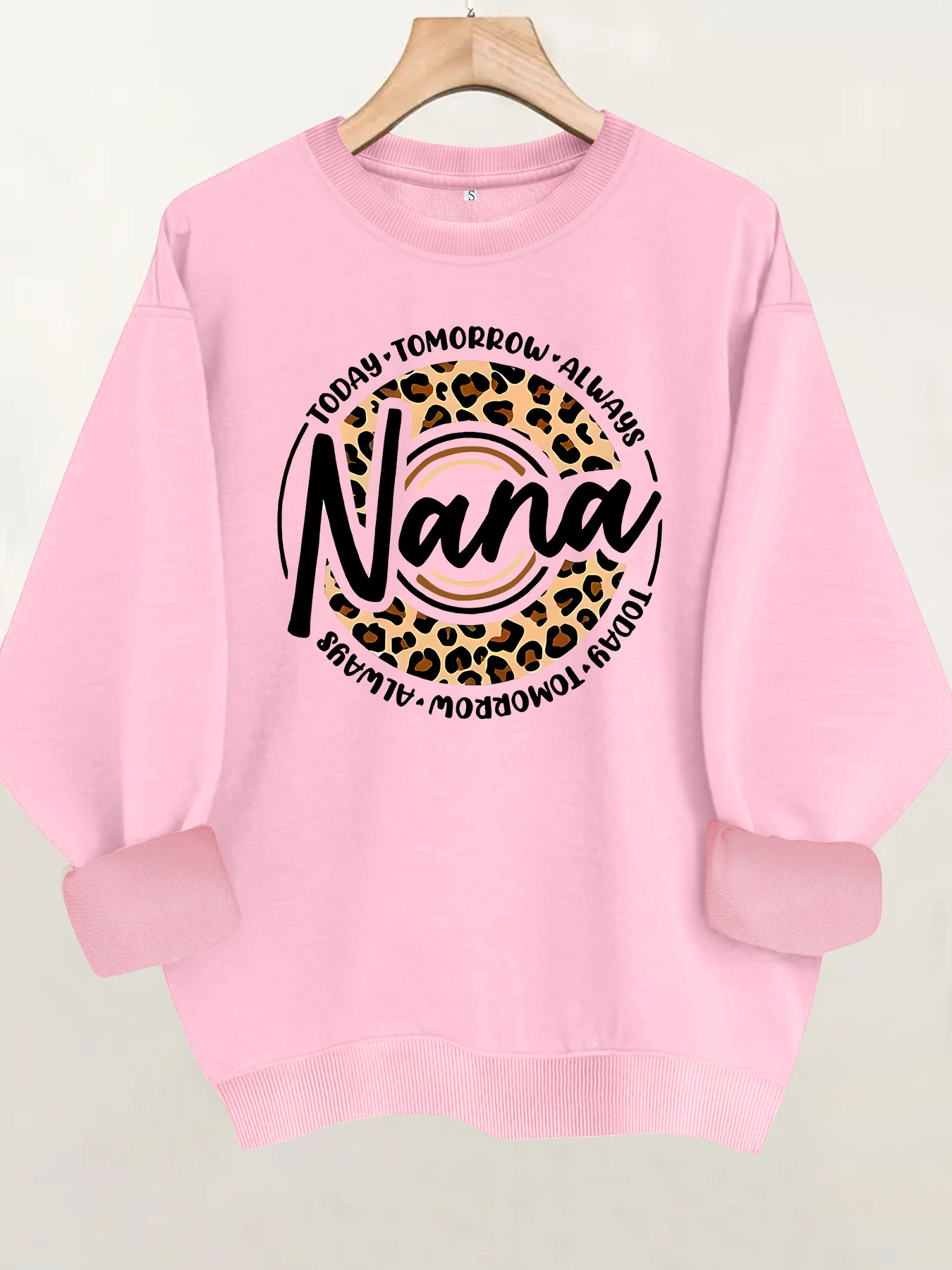 Leopard print fleece hoodie — image 8