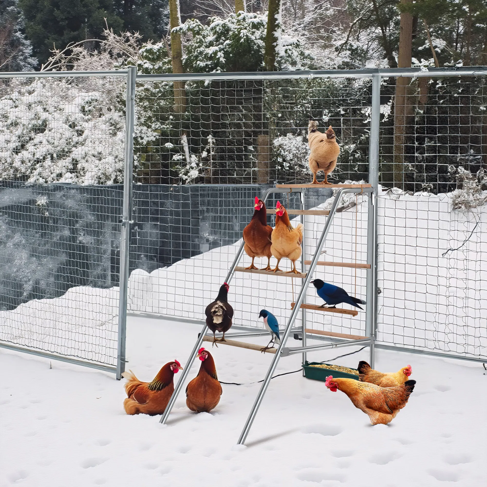 103*50*100cm Outdoor chicken perch — image 2