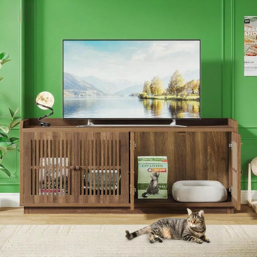 Cat Litter Box, Cat Litter Box Enclosure — image 4