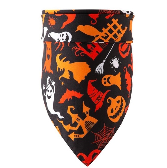 Bandas de Perro para Navidad y Halloween con Diseños de Calabaza y Accesorios de Costura para Mascotas Caninas Pequeñas y Grandes — imagen 7