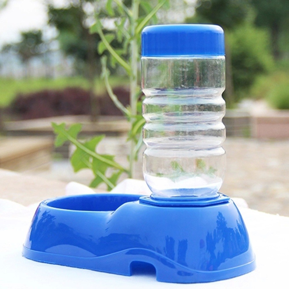 Automatic Pet Feeder Dog Bowls Water Bottles Dispenser Food Dish Bowl for Dogs Cat Drinker Feeder Pet Products — image 3