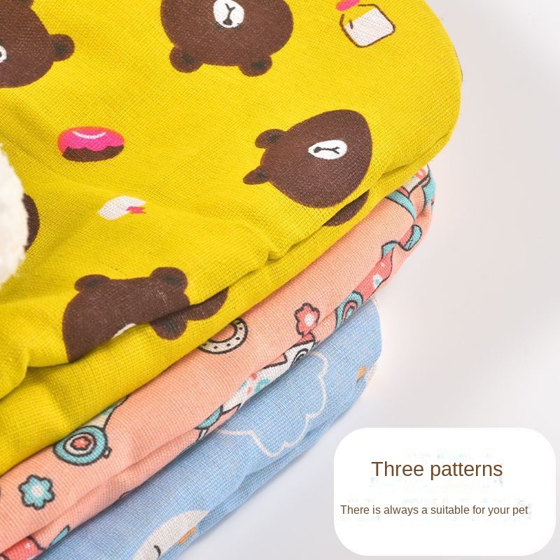 Semi-Enclosed Winter Warm Pet Bed with Tunnel for Cats and Dogs — image 3