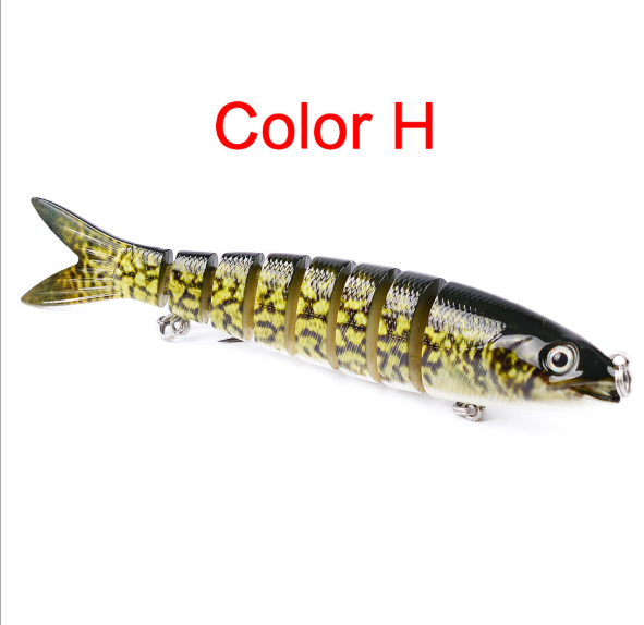 Lureres Artificiales para Pescar Lucio Multisecciones Unidas Secciones Duras de Tiro Lazo para Peces Lucio y Carpín — imagen 4