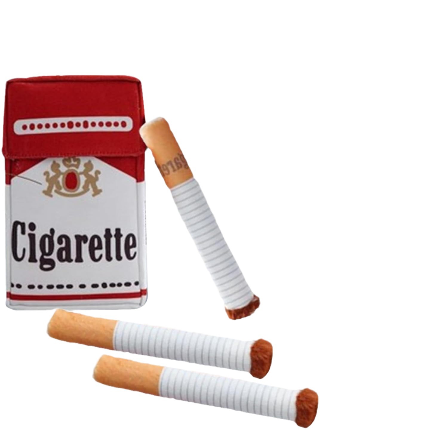 Dog cigarettes with box, sound making toys, pet toys, bite resistant and grinding plush toys, cat supplies — image 5