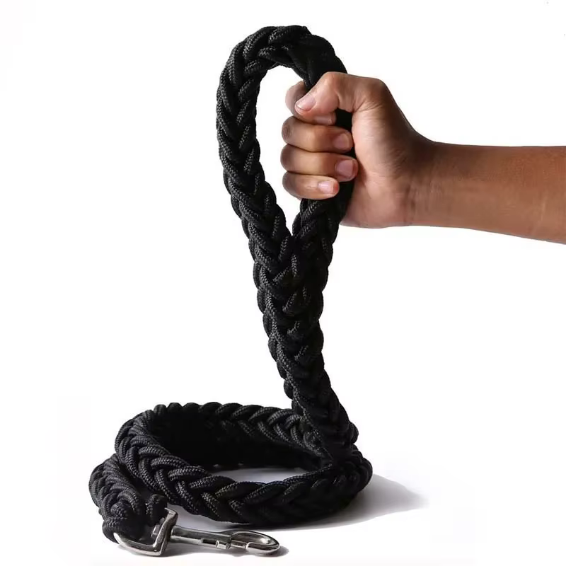Lazo para Perros Grandes de Alta Resistencia - Cuerda de Nylon Tejida a Mano para Caminar, Cazar o Acampar — imagen 1