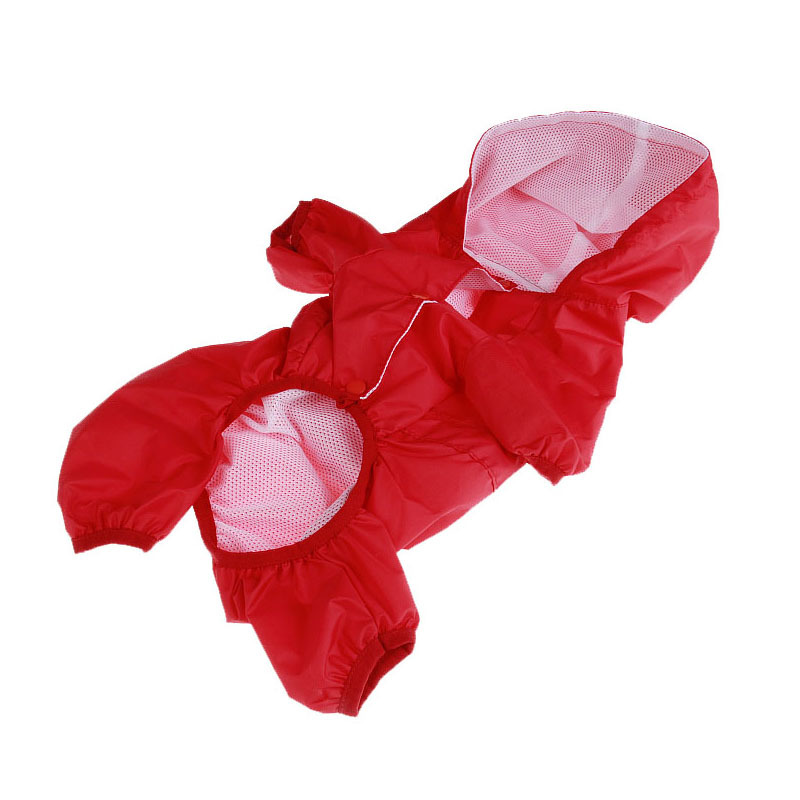 Pet Clothes Raincoat Double Layer Dog Raincoat Four Season Dog Pet Clothes — image 2