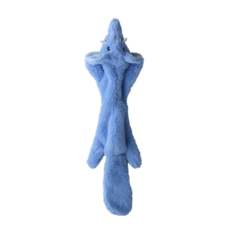 Nueva juguetería de peluche para mascotas: cocodrilo, cerdo y elefante con sonidos de cuero resistente — imagen 7