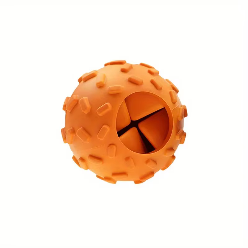 JIERDE Juguetes para Perros con Dispensador de Comida - Juguete Interactivo Cognitivo para Perros, Pelota Rompecabezas Para Cachorros y Pequeños Caninos, Fomenta Alimentación Lenta, Reduce — imagen 1