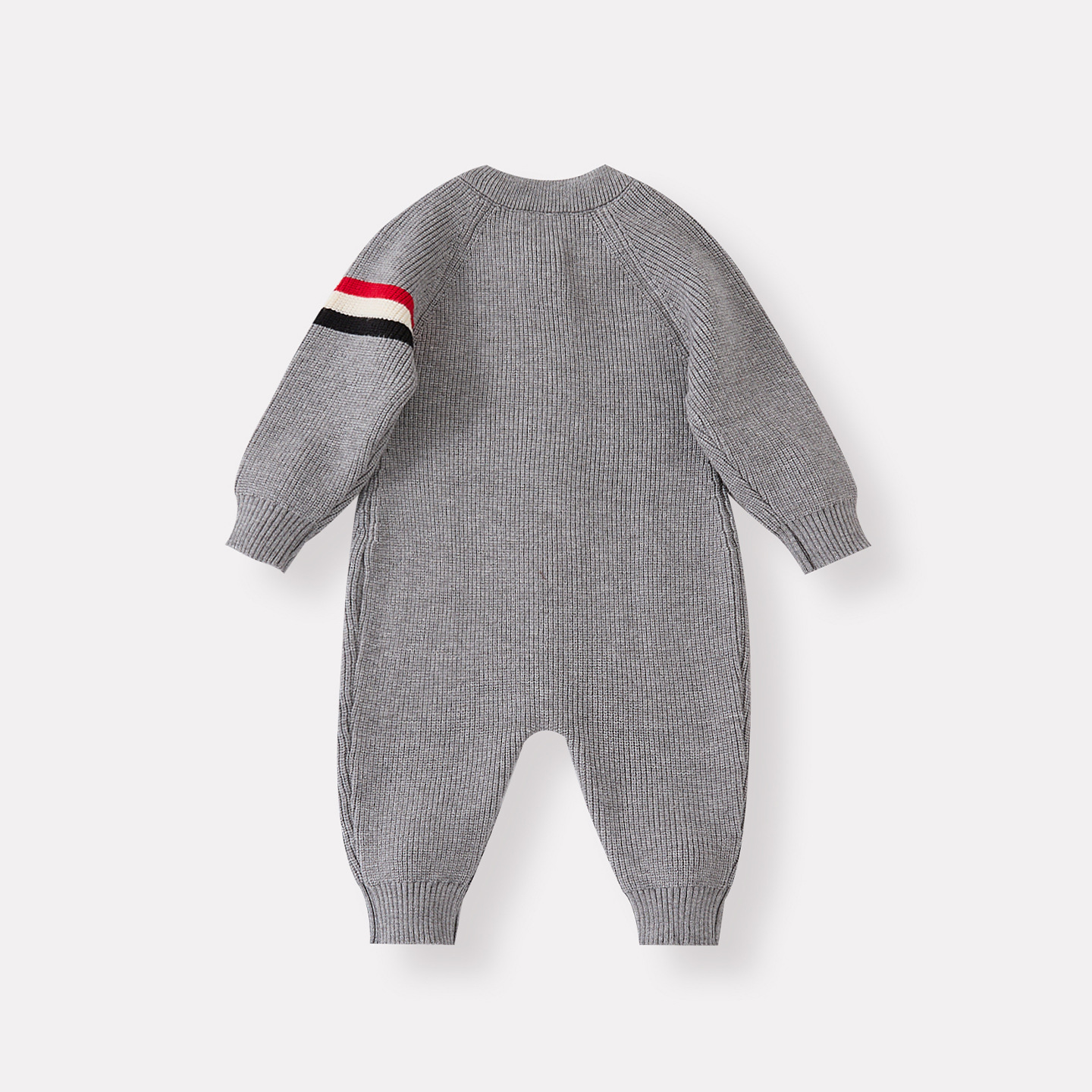 Romper de punto para bebés con bordado de perro, chaqueta de cuerpo para bebé — imagen 6