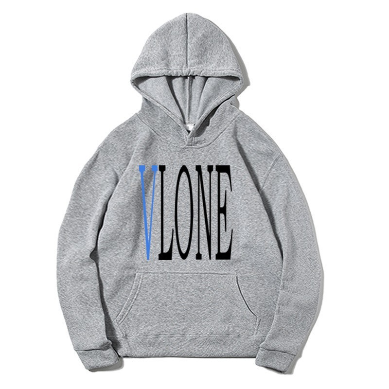 Hoodie with Snake Wrap Design, Blue Large V Logo, Unisex Oversized Sweatshirt Hooded Jacket — image 8