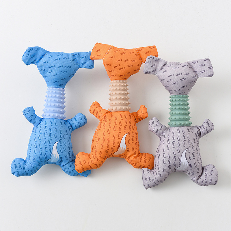 Juguetes para Mascotas de Tela de Oxford con Sonido Animado de Perro — imagen 1