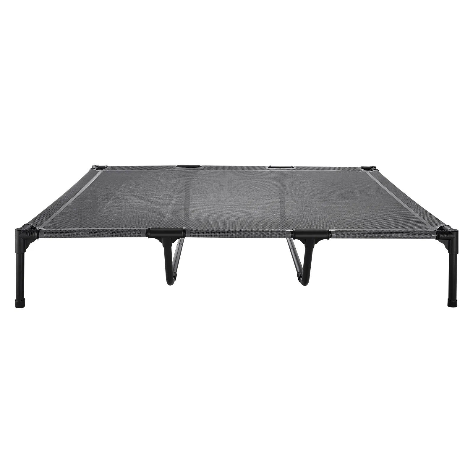 Elevated Dog Bed For Large Dogs XL, Raised Dog Cot With Heavy Duty Steel Frame, Breathable Teslin Mesh Cooling Dog Bed, Indoor & Outdoor Portable Hammock Pet Bed, Grey — image 10