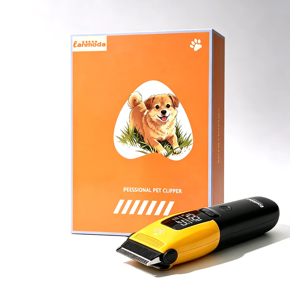 Pet Clipper Professional Dog Hair Trimmer Cat Grooming Shaver Type-c Charged Electric Puppy Cutting Machine for Small Big Animal — image 6