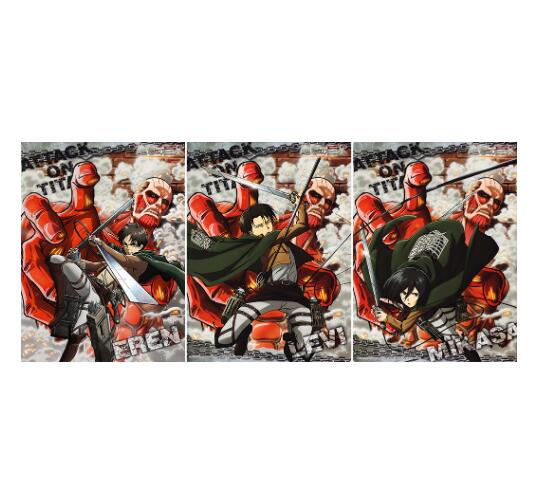 Anime Gradient Poster 3D Stereo Painting Changing Picture Anime PET Raster Painting — image 1