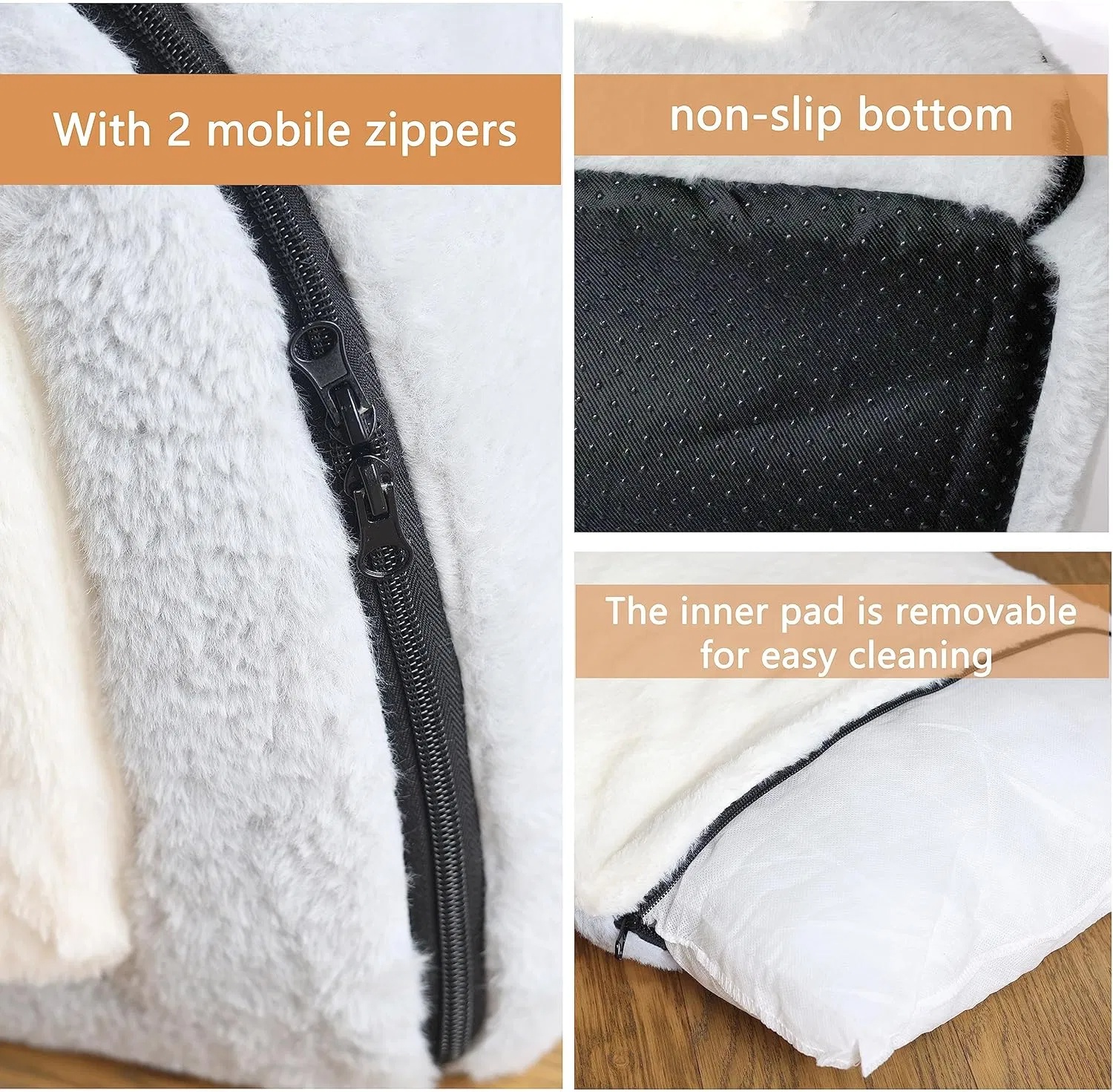 Caja de Descanso para Gatos Domésticos Reversible - Refugio Acogedor con Base Antideslizante y Resistente al Agua — imagen 15