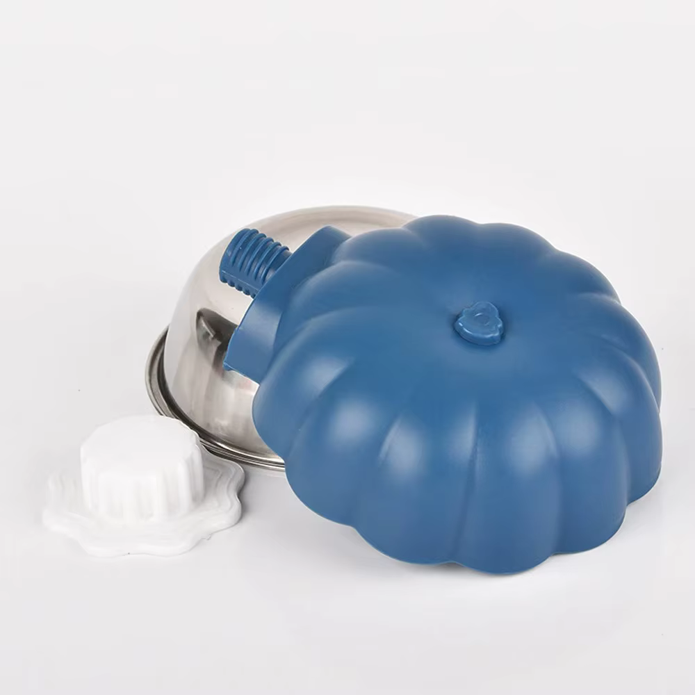 Comida para Mascotas - Bolita de Alimento Móvil en forma de Calabaza de Acero Inoxidable para Conejos, Hamsters, Pájaros y Gatos — imagen 6