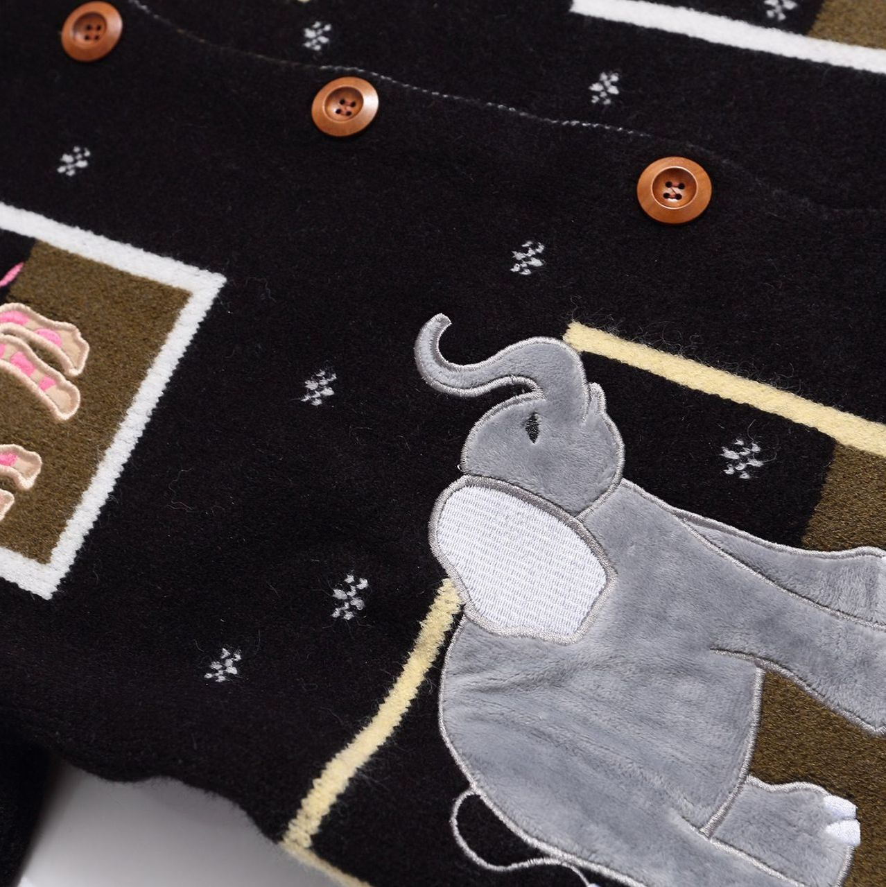 Animal embroidery design jacket — image 5