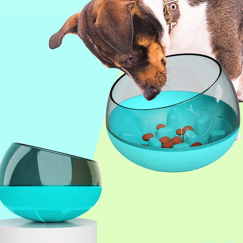 Pet Dog Bowls Puppy Slow Down Eating Feeding Bowl Dish Bowel Prevent Choking Obesity Dogs Supplies — image 2