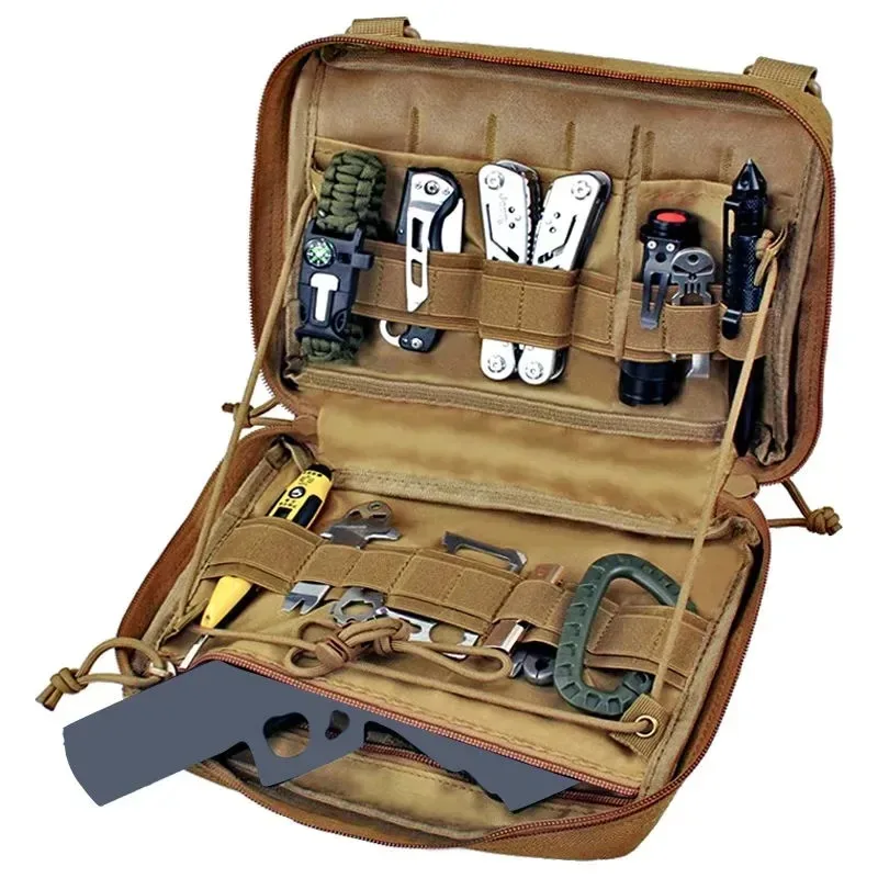 Kit de Primeros Auxilios Médicos Militares, Equipo Táctico para Emergencias al Aire Libre, Kit Multifuncional para Camping y Caza — imagen 1