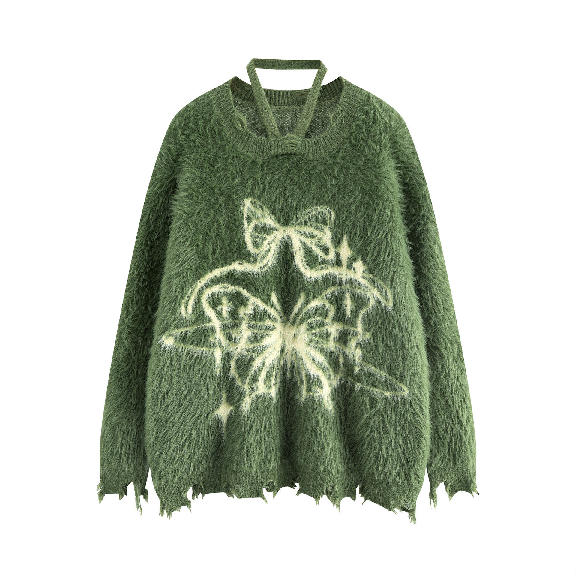 Butterfly printed sweater — image 1