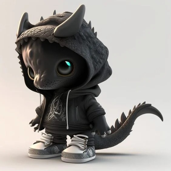 Decoraciones de Halloween - Figuras de dinosaurios y elfos en escultura de resina para ambiente festivo — imagen 9