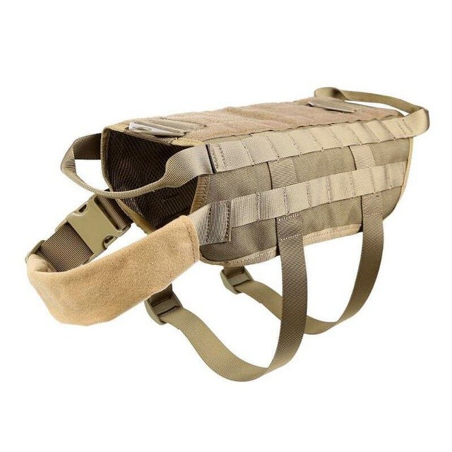K9 Tactical Military Dog Clothes Adjustable Hunting Vest Harness Molle Vest Waterproof Combat Training Harness Dog Equipment — image 9