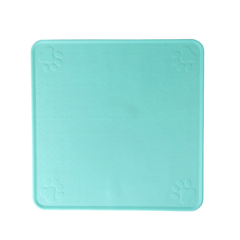 48*27cm Pet Dog Puppy Cat Feeding Mat Pad Cute Cloud Shape Silicone Dish Bowl Food Feed Placement Dog Accessories — image 6
