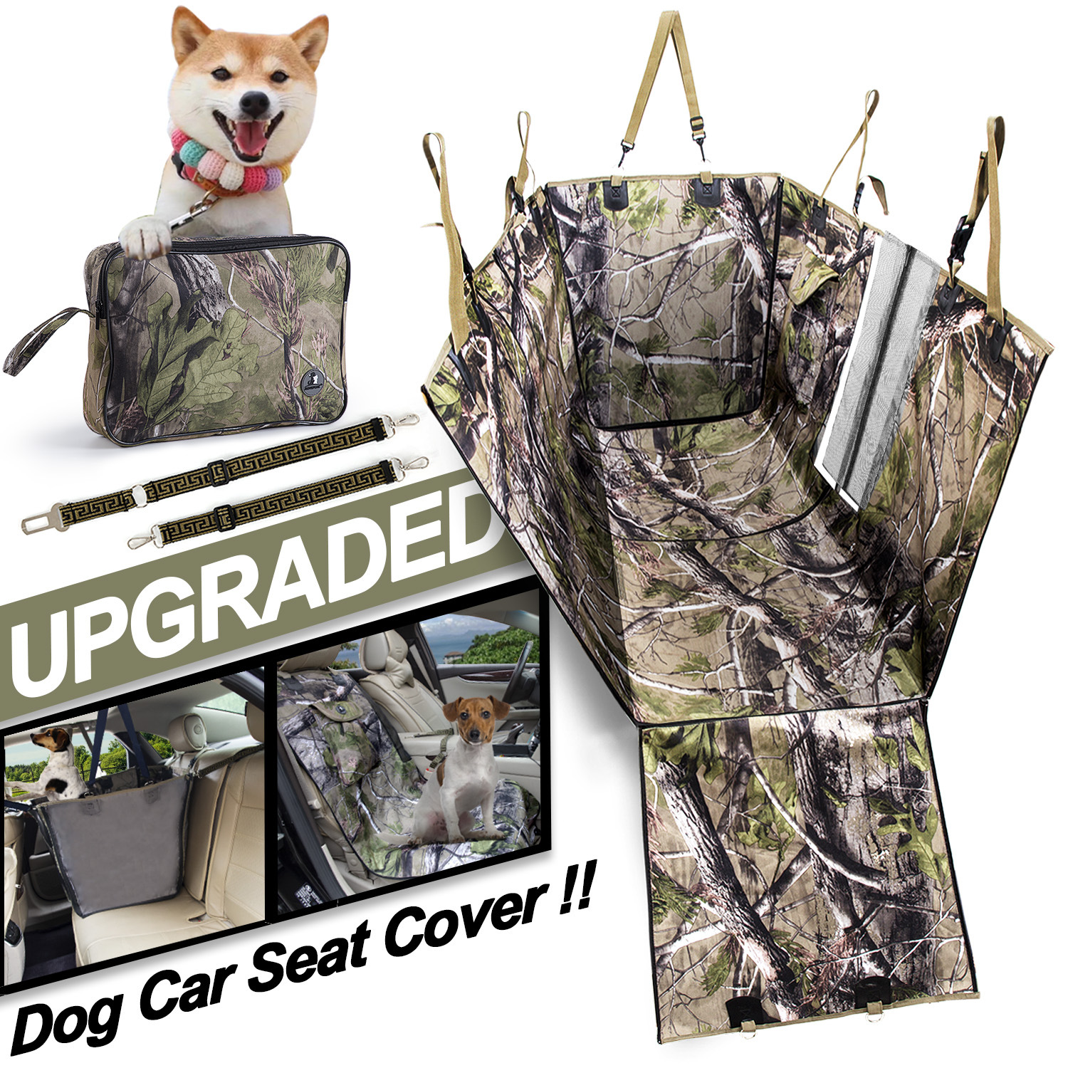 EZMTB New Multi-Function Anti-Dirty Waterproof Pad Rear Seat Car Dog Pad Rear Pet Car Pad — image 1