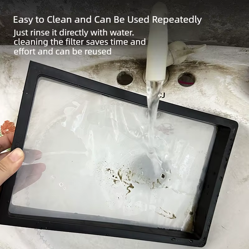 Pantalla de Filtro de Tanque de Peces, Separador de Residuos de Peces, Red de Filtrado, Malla para la Caja de Volteo del Acuario, Accesorios de Filtración — imagen 3