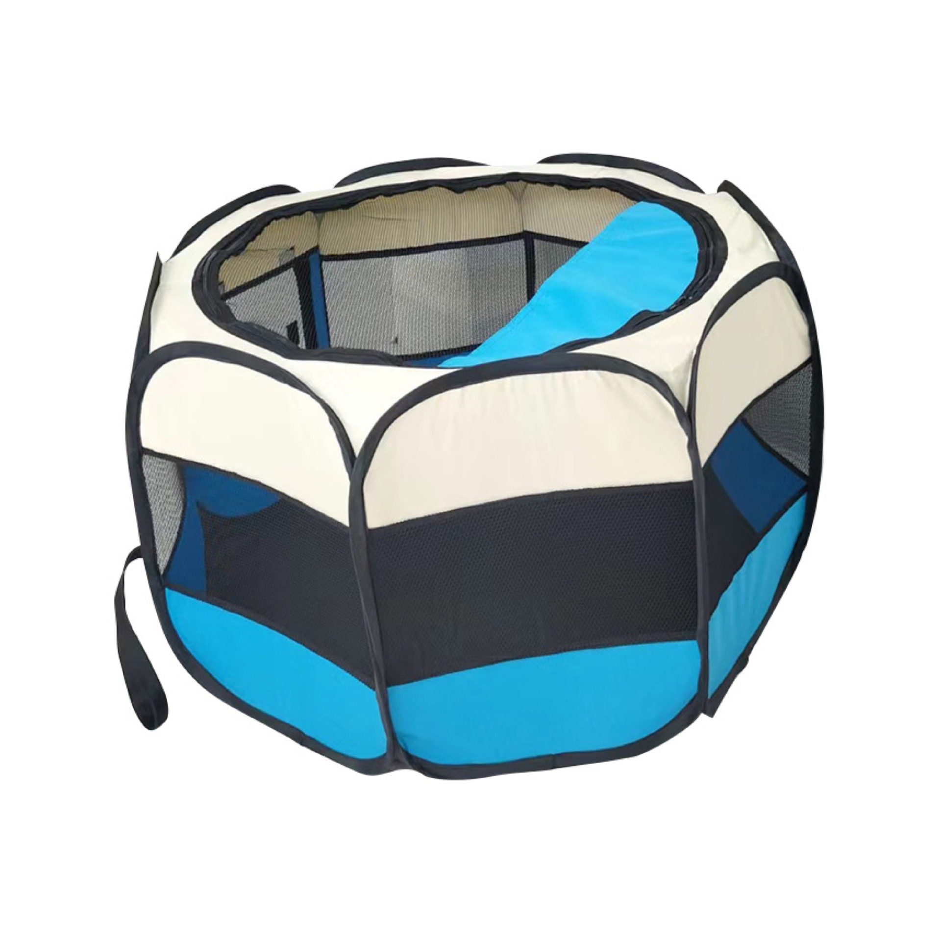 New Cat Kennel Dog Kennel Detachable And Washable Octagonal Pet Cage Waterproof Oxford Cloth Grab Dog Tent Octagonal Fence — image 6