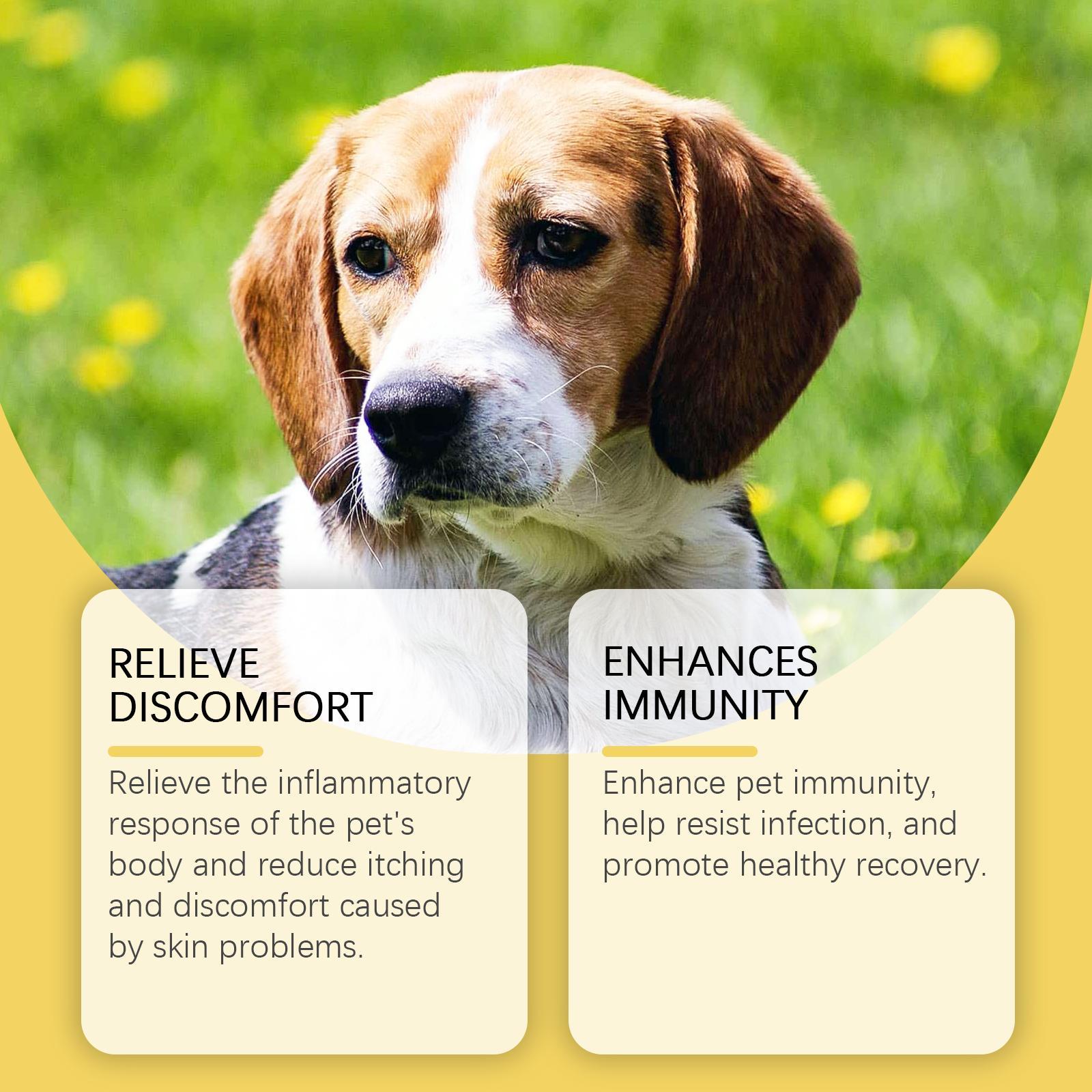 Yebang Pet Herbal Supplement Herbal Yeast Supplement For Soothing Pet Skin Care — image 5