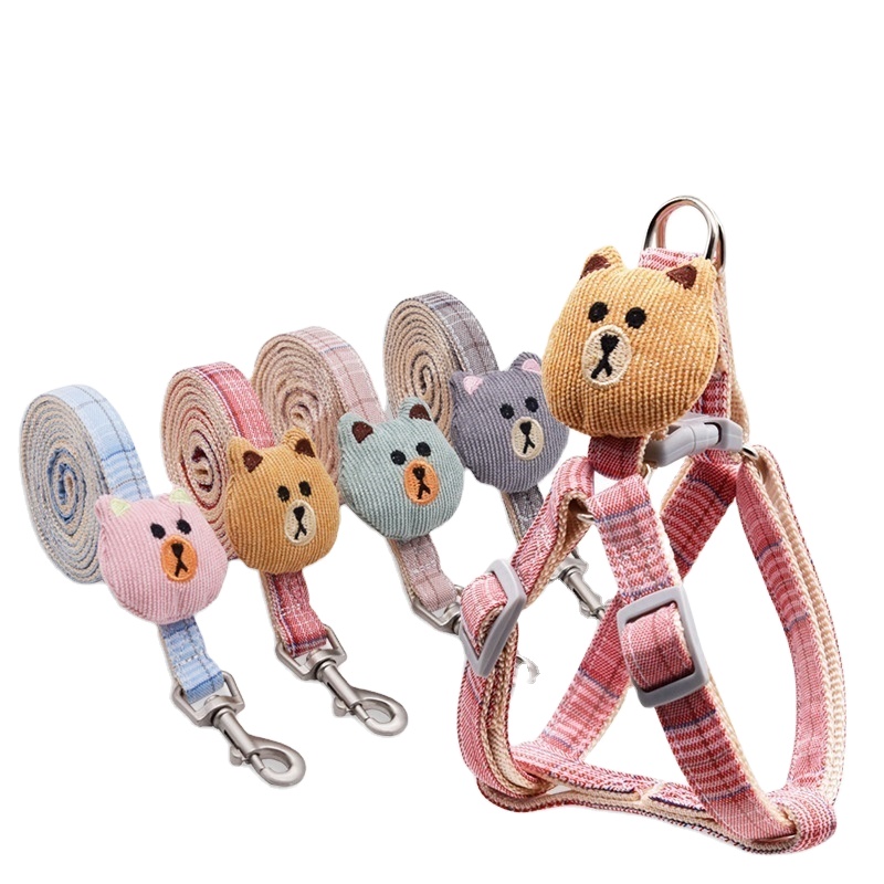 Dog Rope Bear Puppet Dog Traction Rope Adjustable Cat Rope Dog Rope Dog Chain Cat Rope Pet Traction Rope — image 1