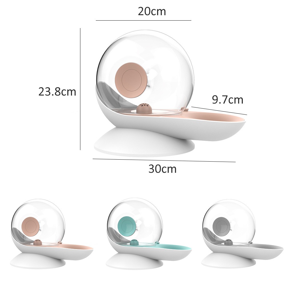 Dispositivo de agua para mascotas, dispensador automático de agua para cangrejos, tazón de alimentación y bebida para gatos, dispensador de agua para perros, modelo de cangrejo para gatos — imagen 6
