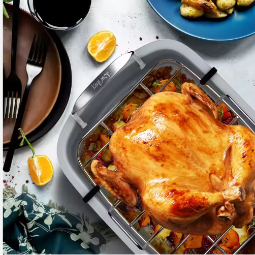 Sartén para Asar Pollo Resistentes a Altas Temperaturas - Platos de Hornear para Pechugas y Muslos — imagen 2