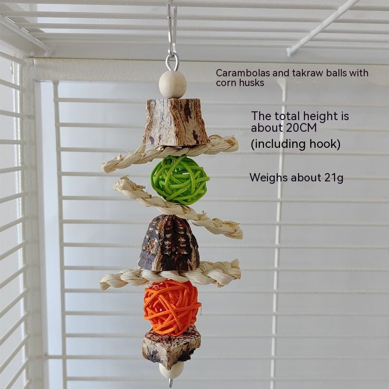 Juguetes para Loros Suministros de Mordida Piezas para Volateros — imagen 5