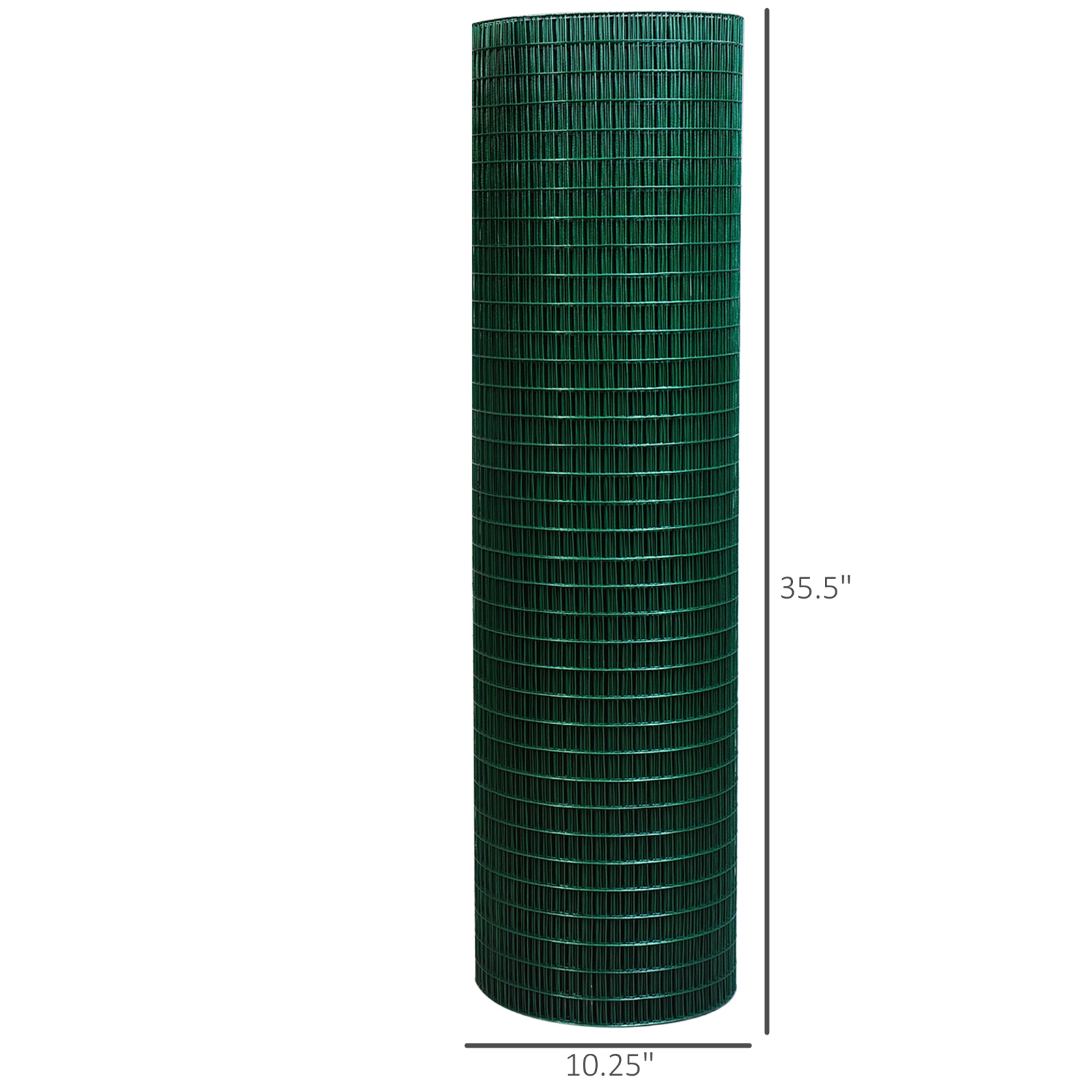 PVC Coated Steel Chicken Rabbit Mesh Fencing Wire Garden Galvanized Fence Border — imagen 3