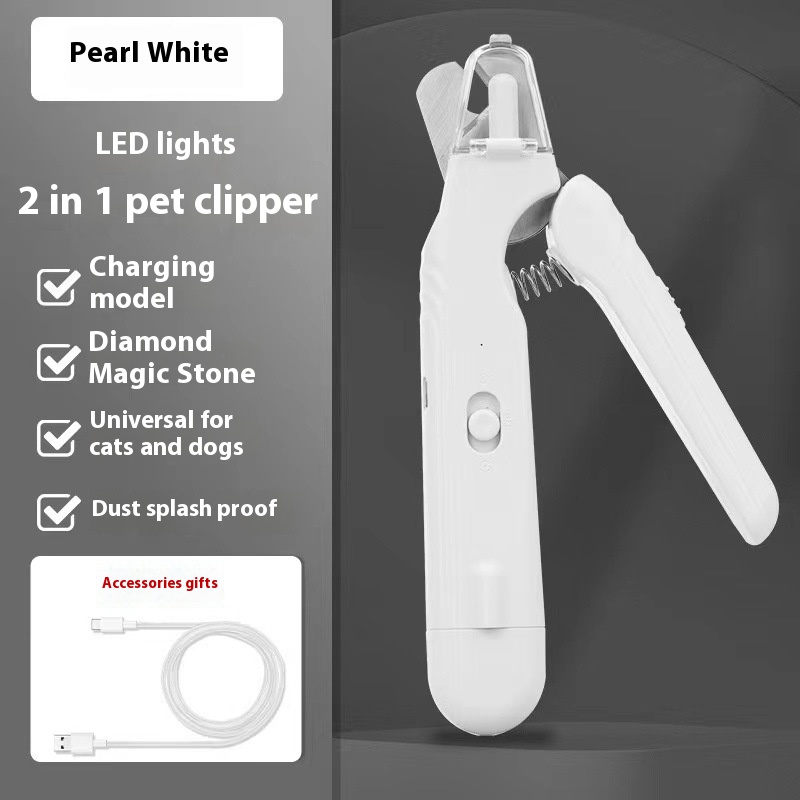 Cortaúñas para Mascotas 2 en 1 con Luz LED, Tijeras Especiales Detectoras de Vena Sanguínea para Perros y Gatos, Cortador de Uñas Multifunción para Patas de Animales, Artículos para Mascotas — imagen 11