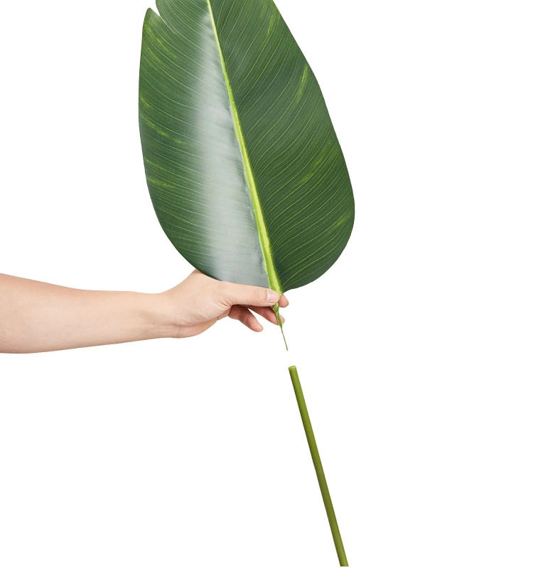 Artificial Birds Of Paradise Tree, 5 FT Tall Faux Plant, PE Material & Anti-Tip Tilt Protection Low-Maintenance Plant, Lifelike Green Fake Tree For Home Office Warehouse Decor Indoor Outdoor — image 3