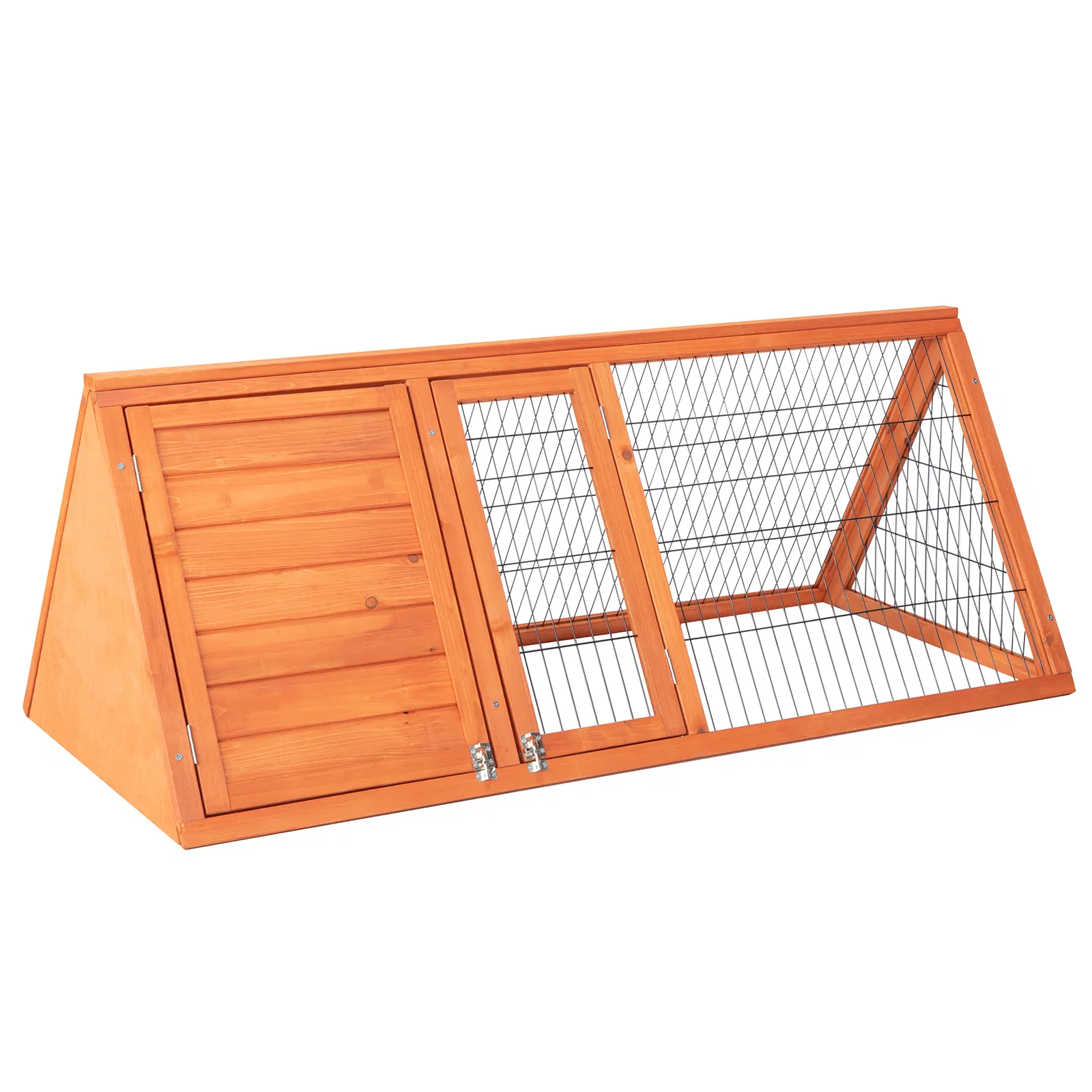 50" Wooden Rabbit Guinea Pig Hutch Wooden Rabbit Guinea Pig House — image 11